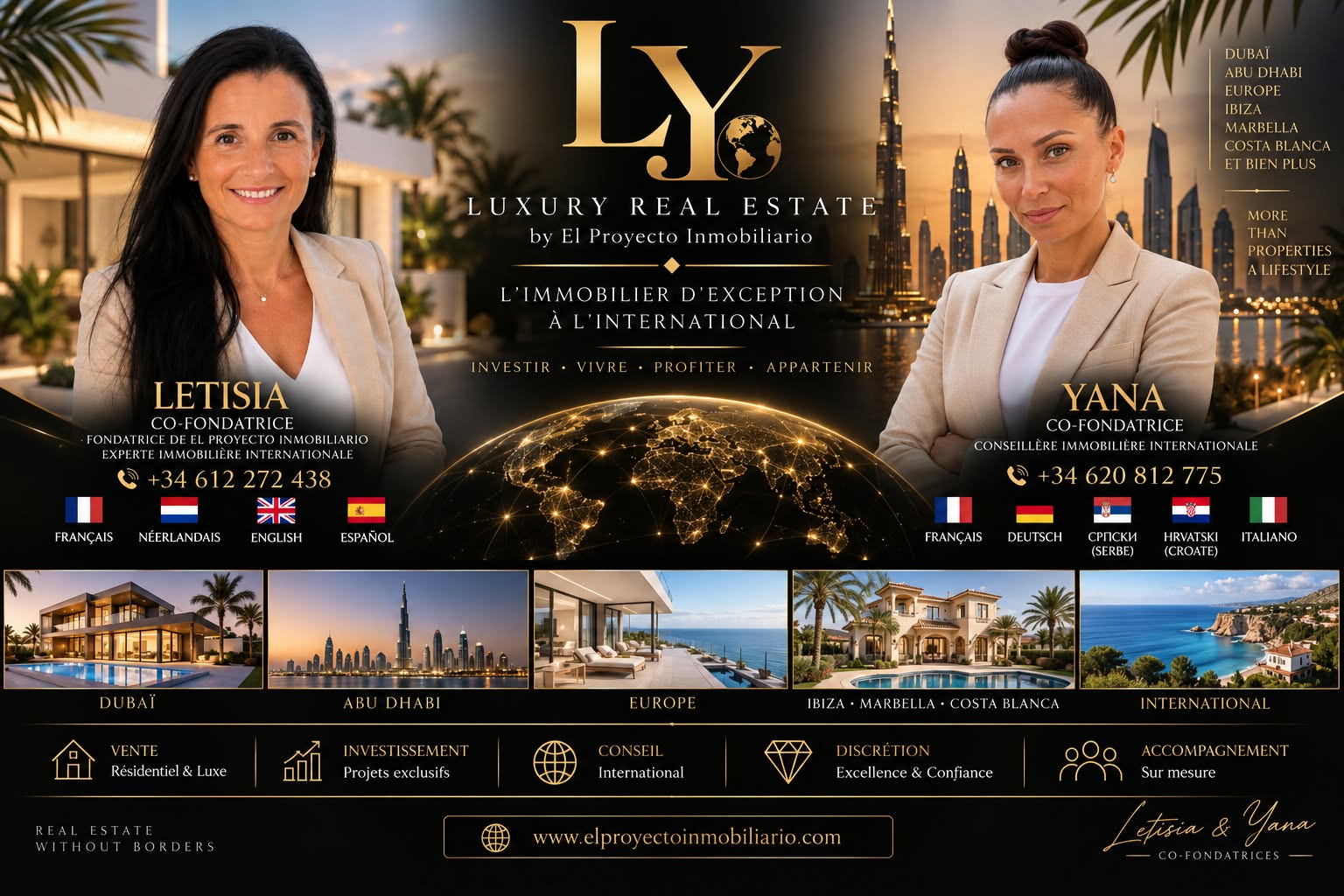 LY Luxury Real Estate — Letisia & Yana